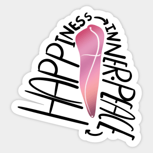 Happiness-Inner Peace Sticker